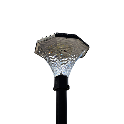 [ATOSOLAR45WLED] Luz Solar De Piso Inalambrica c/ columna y tornillos de fijacion