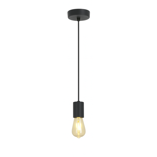 [FAR0511/ NG] Colgante una luz negro