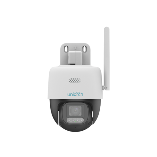 [CORUho-P3C-M5F4] CAMARA IP UNIARCH TIPO PT WI-FI INTERIOR/EXTERIOR, INTELIGENTE PARA HOGAR RESOLUCION 5MP LENTE FIJA DE 4 MM, MICROFONO Y ALTAVOZ, Wi-Fi 6, DETECCION DE CUERPO HUMANO, IP66, IR30 M, RJ45