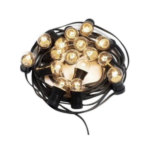 [JOMF006 15] GUIRNALDAS 2 PORTALÁMPARAS POR METRO /15mts (30 portalámparas)