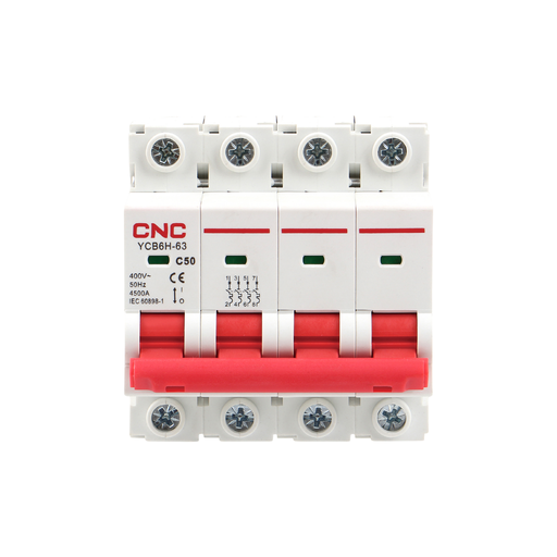 [CNCYCB6H-63-4PC50] Térmica 4x50A 4,5Ka 230/400V 50/60Hz Curva=C