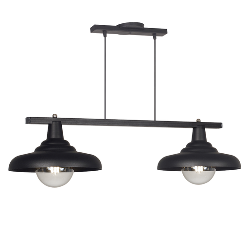 [FERC-212N/T] Colgante "CARRARA"  de 2 luces (768x300x170mm.)