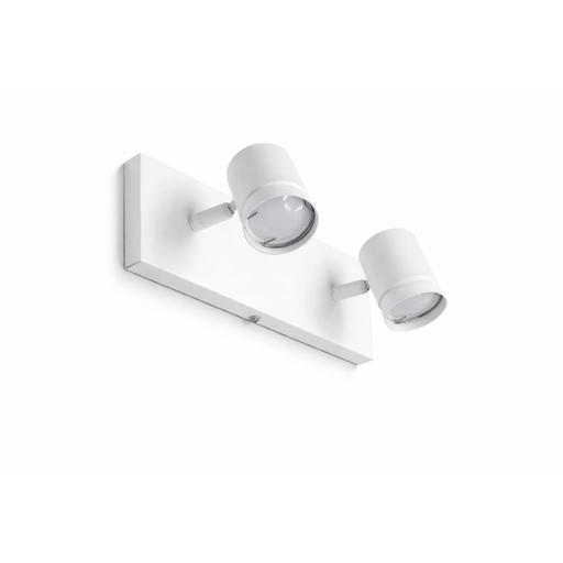 [FERAP-2903B/T] Aplique "TERLIZZI" 2 x GU-10 (280x105x105mm) Blanco