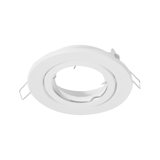 [CORADM-D10-BCO-CO] Aro de embutir Dicroica Movil Ø10 con Conector GU10 Macroled blanco
