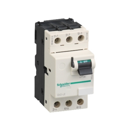 [SCHGV2LE10] Guardamotor Magnético 3P X 6,3A con Poder Corte de 100KA 