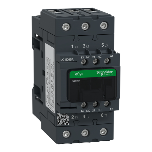[SCHLC1D65AQ7] Contactor Tripolar (1na+1nc) TeSys D 65A 380 Vca 50/60Hz