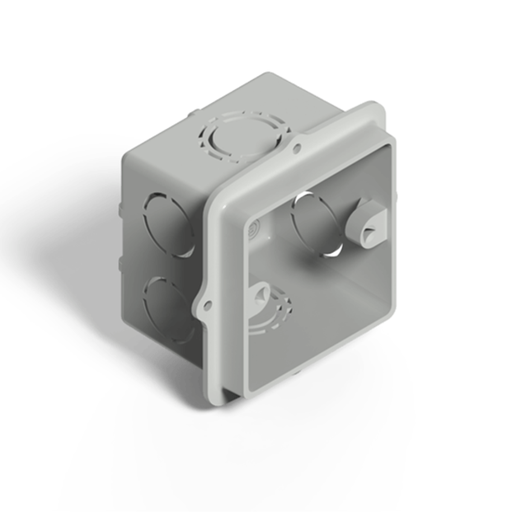 [GEN02224PG] Caja de Embutir Mignon c/oreja plastica