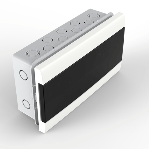 [GEN0480016] Caja para TM embutir 16 polos bc y fume