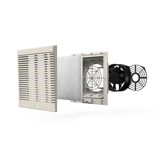 [GEN141502G] Kit Ventilación de Salida 248x248 Color Gris