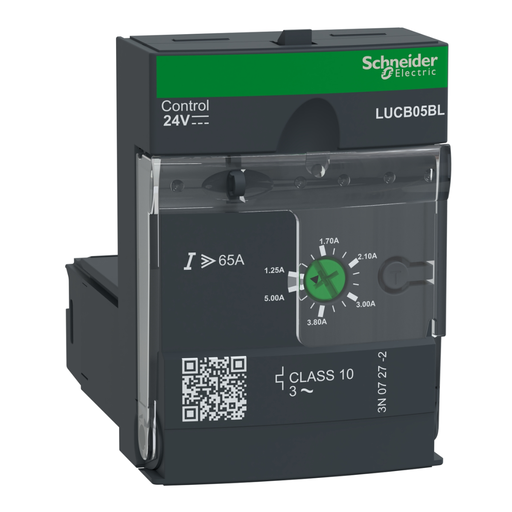 [SCHLUCB05BL] Relé de Protección Avanzado C10 de 1,25 a 5A  24 VDC-TeSys U