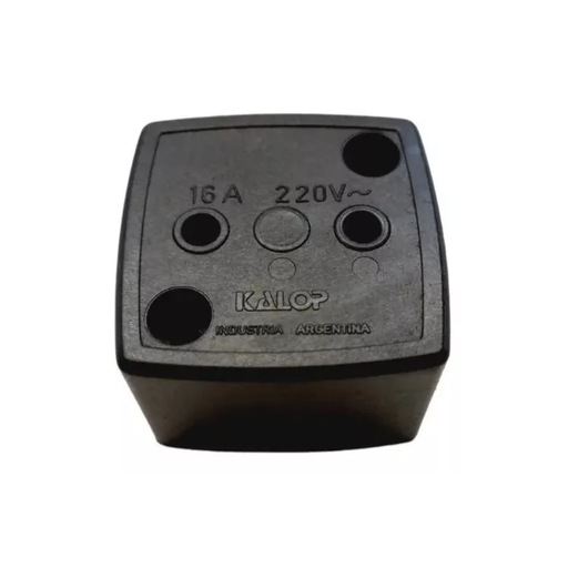 [KALKL48040] Toma industrial 2p 16A Kalop gris