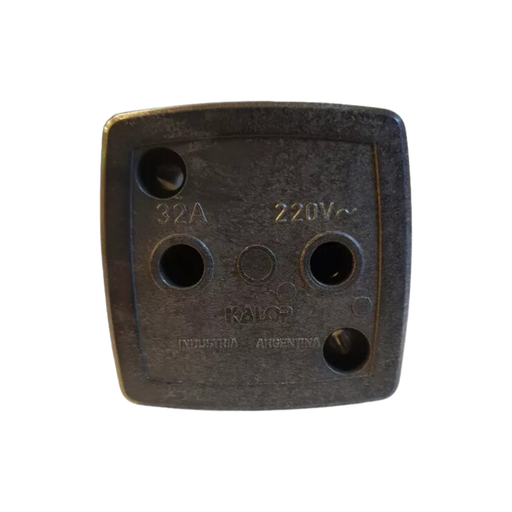 [KALKL48050] Toma industrial 2p 32A Kalop gris