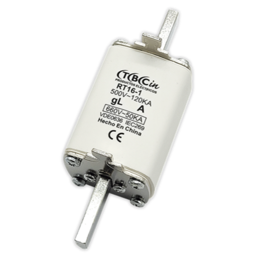 [TBCRT16-1250] FUSIBLE NH (ACR) TBCIN ALTA CAPACIDAD DE RUPTURA TAMAÑO 01 - 250A