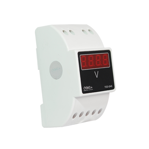 [TBCSE-VDR] VOLTIMETRO DIGITAL TBCIN PARA RIEL DIN