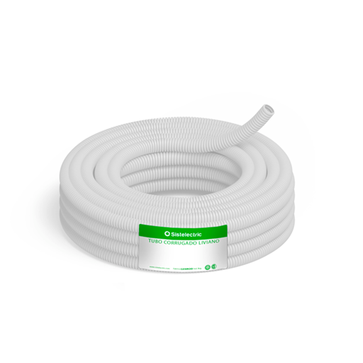 [GENGETC25L-P] Rollo Corrugado Liviano por 25m de ø25mm ( X MTR. X PALLET ) 