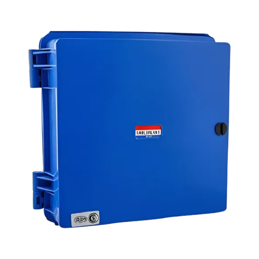 [TAB2901CH] GABINETE CON CHASIS METÁLICO COLOR AZUL - IP65 IK10 DE 302X366X154MM