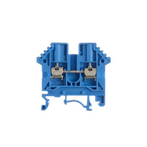 [ZOL060.022] Borne de paso de color azul para conductor de 2,5mm² BPN-2,5-AZ