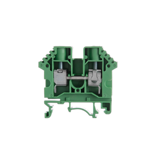 [ZOL060.030] Borne de paso de color verde para conductor de 2,5mm² BPN-2,5-VE