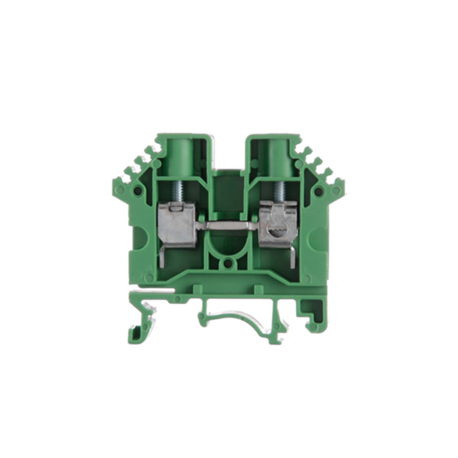 [ZOL060.110] Borne de paso de color verde para conductor de 6mm² BPN-06-VE