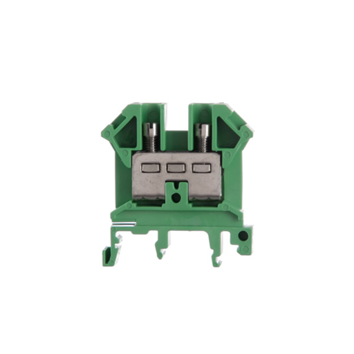 [ZOL064.033] Borne de paso de color verde para conductor de 10mm² UKM-10-VE