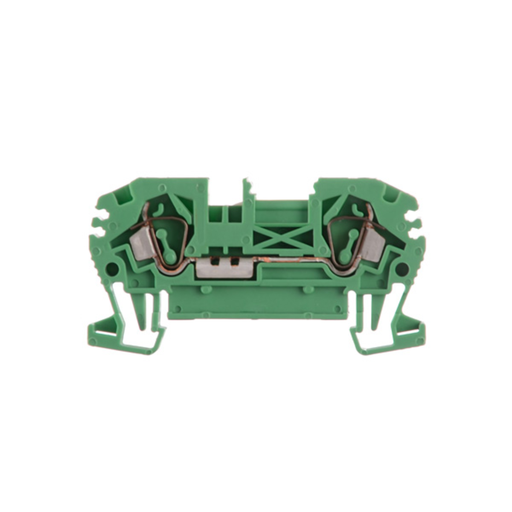 [ZOL120.031] Borne de paso a resorte de color verde para conductor de 1,5mm² BKF-1,5-VE