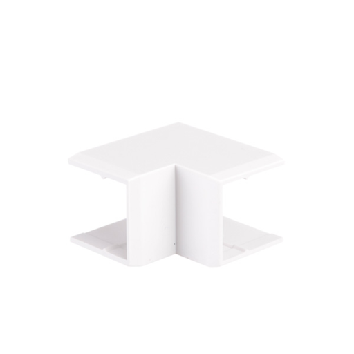 [ZOL605.401] Rinconero interno para cablecanal 18x21mm. color blanco RI-1821-BL