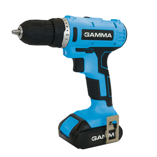 [GMMG12105AR] Taladro atornillador a bateria 12V Ion Litio | c/cargador y dos baterias | maletin pvc | 10mm