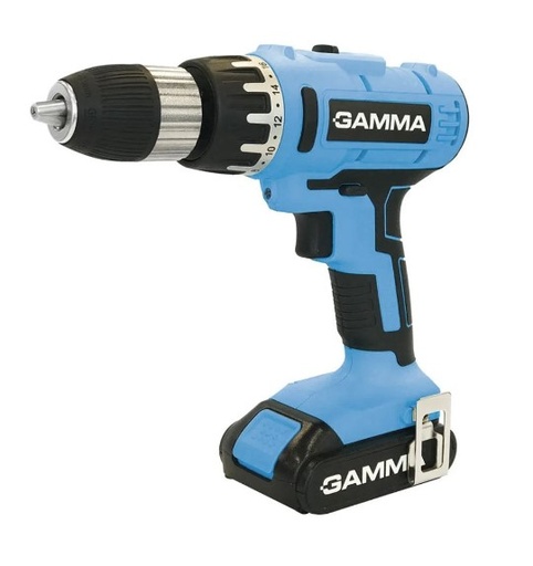 [GMMG12301AR] Taladro atornillador de impacto a bateria 21V Ion Litio c/cargador y dos baterias, maletin pvc - 13mm