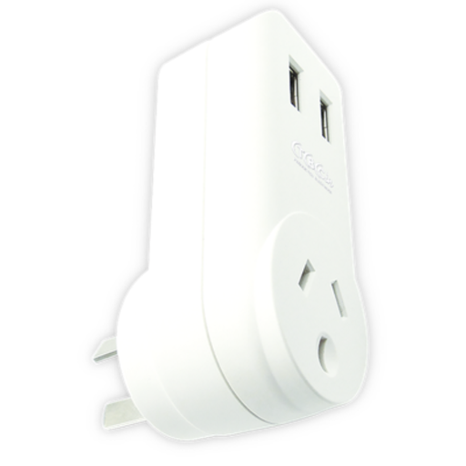 [TBCEV-P1U2] PROLONGADOR TBCIN 1 TOMA + 2 USB