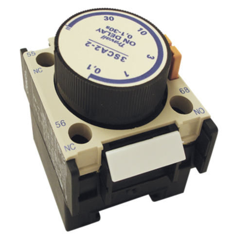 [TBC3SCA2-2] ACCESORIOS PARA CONTACTORES TEMPORIZADOR NEUM. FRONTAL 0.1-30 S