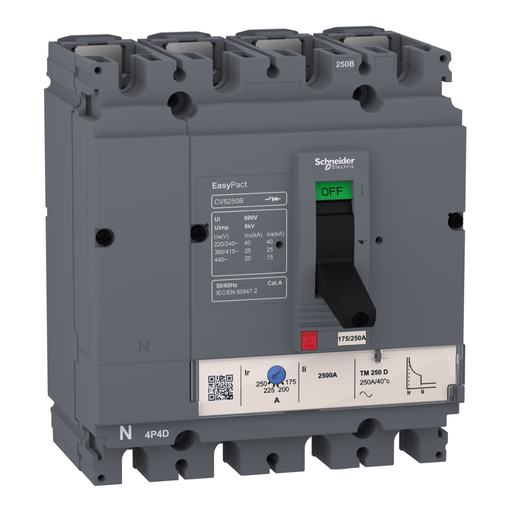 [SCHLV510313] Interruptor Caja Moldeada CVS100B TMD40 4P3D