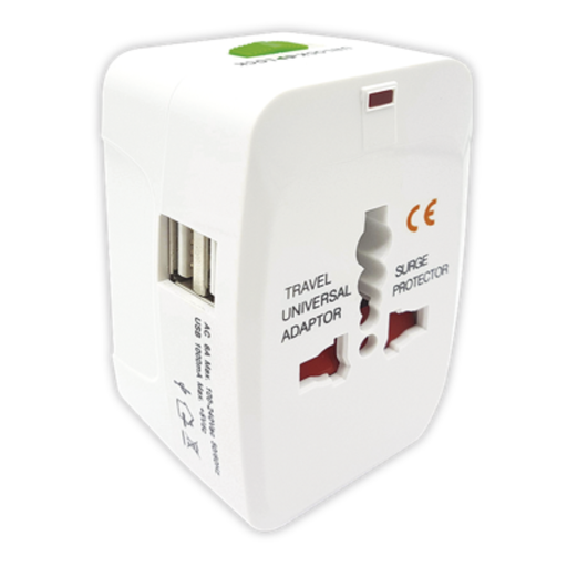 [TBCAD-TRV09U] ADAPTADOR VIAJERO TBCIN CON DOS PUERTOS USB