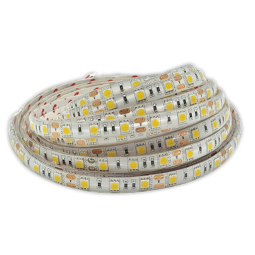 [TBCES60-P5050-IP44-WW] CINTA A LED SMD5050 TBCIN LUZ CALIDA IP44 - 14,4W