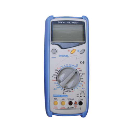 [TBCDT-9208L] MULTIMETRO DIGITAL TBCIN CON MEDICION DE ONDA CUADRADA