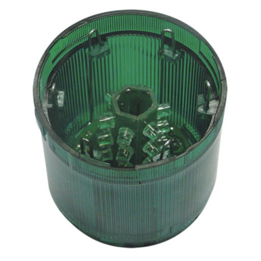 [TBCJD701-G024] COLUMNAS LUMINOSAS ELEMENTO OPTICO INTERM.A LEDS VERDE 24V