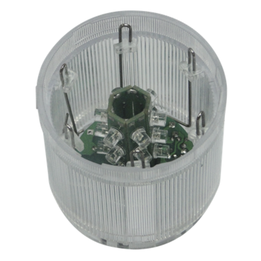 [TBCJD701-W024] COLUMNAS LUMINOSAS BALIZA TBCIN LED COMPONIBLE ELEMENTO OPTICO INTERMITENTE A LEDS BLANCO 24V