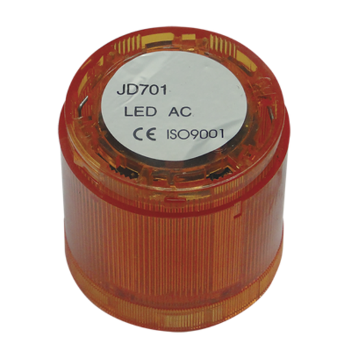 [TBCJD701-Y024] COLUMNAS LUMINOSAS BALIZA TBCIN LED COMPONIBLE ELEMENTO OPTICO INTERMITENTE A LEDS AMBAR 24V