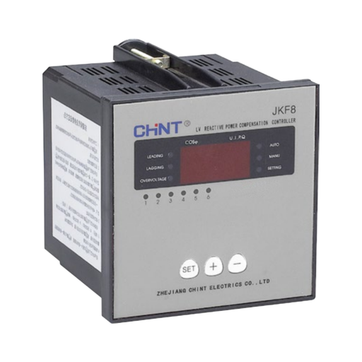 [CORJKF8-6 380V] REGULADOR VARIMÉTRICO AUTOMÁTICO DE FACTOR DE POTENCIA DE 6 PASOS