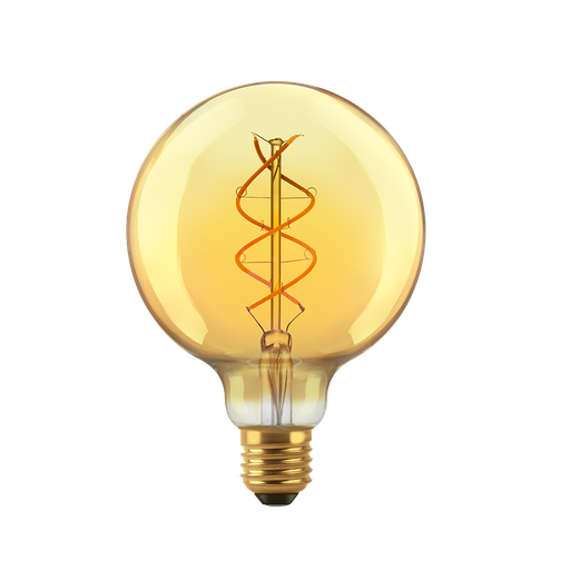 [CORBFG125-5WW] Lampara tipo globo Golden Ambar 5w Macroled calido