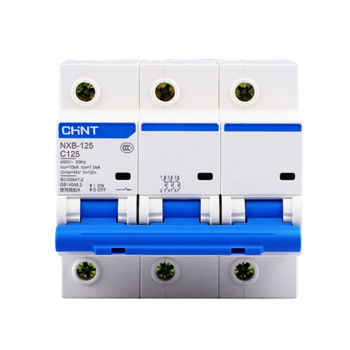 [CORNXB-125 3P C100 10KA] Int. Termomagnético CHINT NXB-125, In:100A, Icn:10kA, Curva C, 3-polos