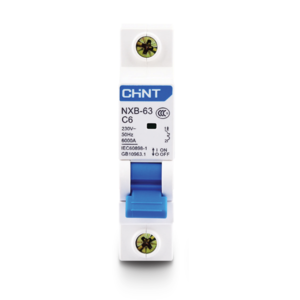 [CORNXB-63 1P C10 6kA] Int. Termomagnético CHINT NXB-63, In:10A, Icn:6kA, Curva C, 1-polo