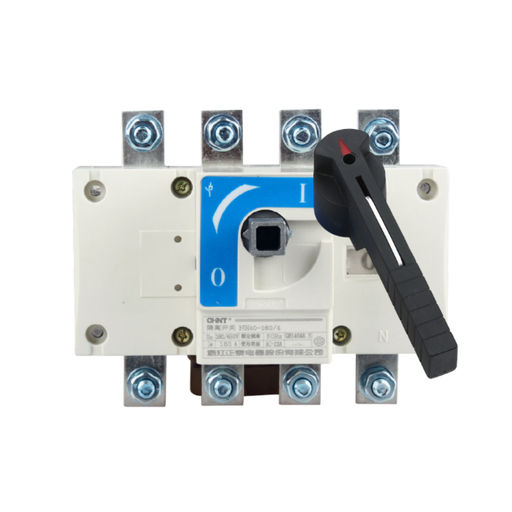 [CORNH40-250/4W] SECCIONADOR BAJO CARGA CHINT NH40 SERIES - 4 POLOS - In:250A Cat: AC23A - Manija con eje a puerta de tablero