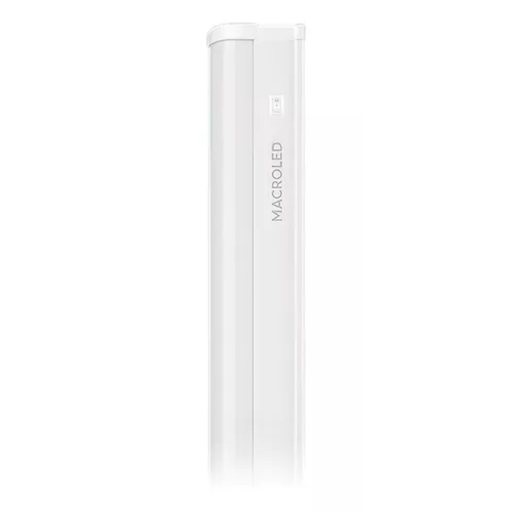 [CORT5-60-9W-WW] LISTON LED T5 PVC INTERCONECTABLE CON INTERRUPTOR - AC175-265V - FP0.95 - IP20 - 60cm 9W - CALIDO