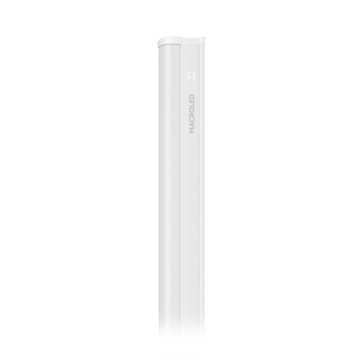 [CORT5-120-18W-WW] LISTON LED T5 PVC INTERCONECTABLE CON INTERRUPTOR - AC175-265V - FP0.95 - IP20 - 120cm 18W - CALIDO